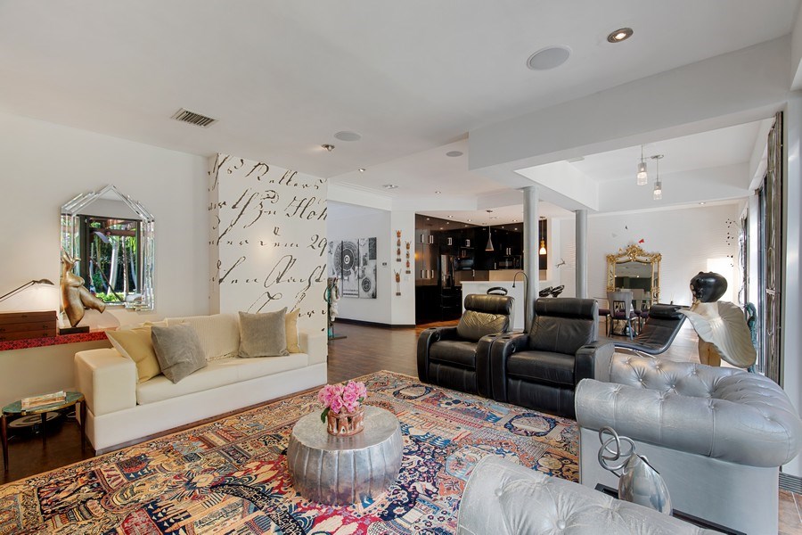 Real Estate Photography - 1735 Michigan Avenue, Miami Beach, FL, 33139 - Living Room