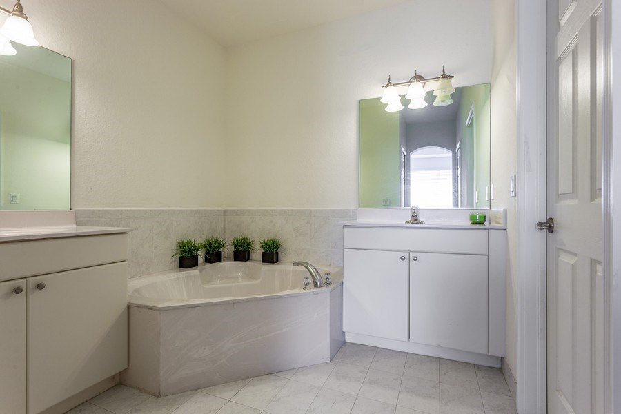 Real Estate Photography - 8160 NW 116th Avenue, Doral, FL, 33178 - Primary Bathroom