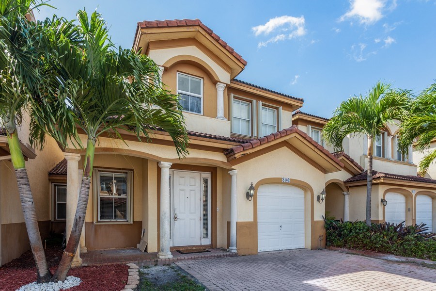 Real Estate Photography - 8160 NW 116th Avenue, Doral, FL, 33178 - Front View