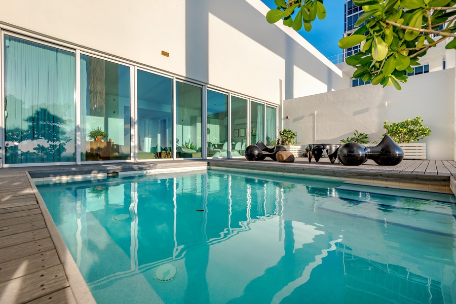 Real Estate Photography - 1040 Biscayne Blvd, Ph 4602, Miami, FL, 33132 - 