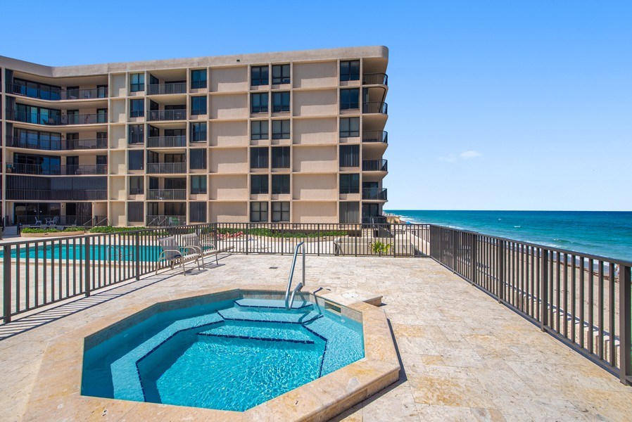 Real Estate Photography - 3610 S. Ocean Blvd., #402, Palm Beach, FL, 33480 - Rear View