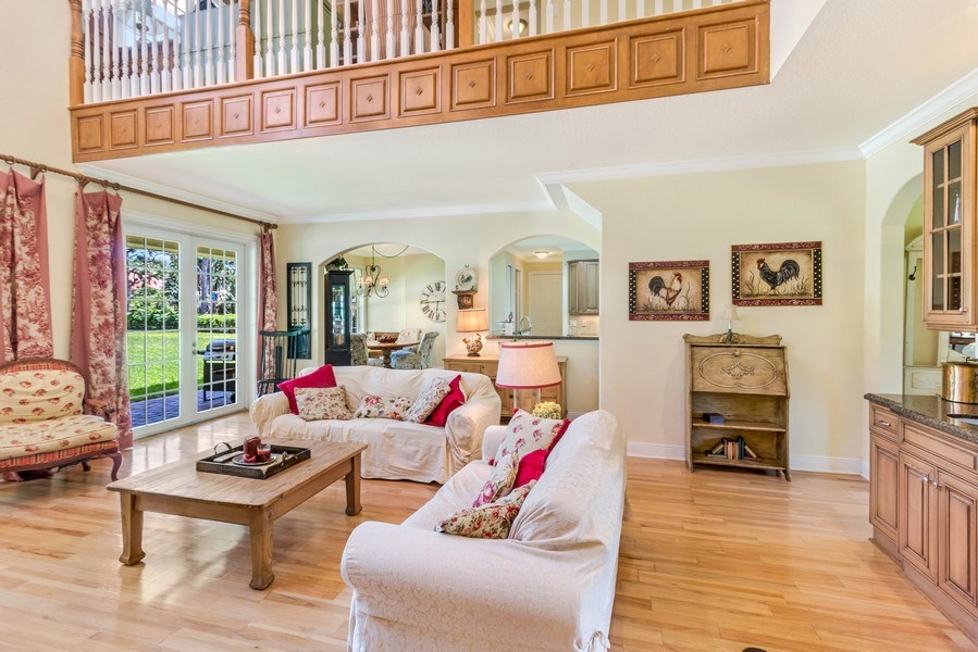 Real Estate Photography - 2425 Greenbriar Drive, Delray Beach, FL, 33445 - Family Room