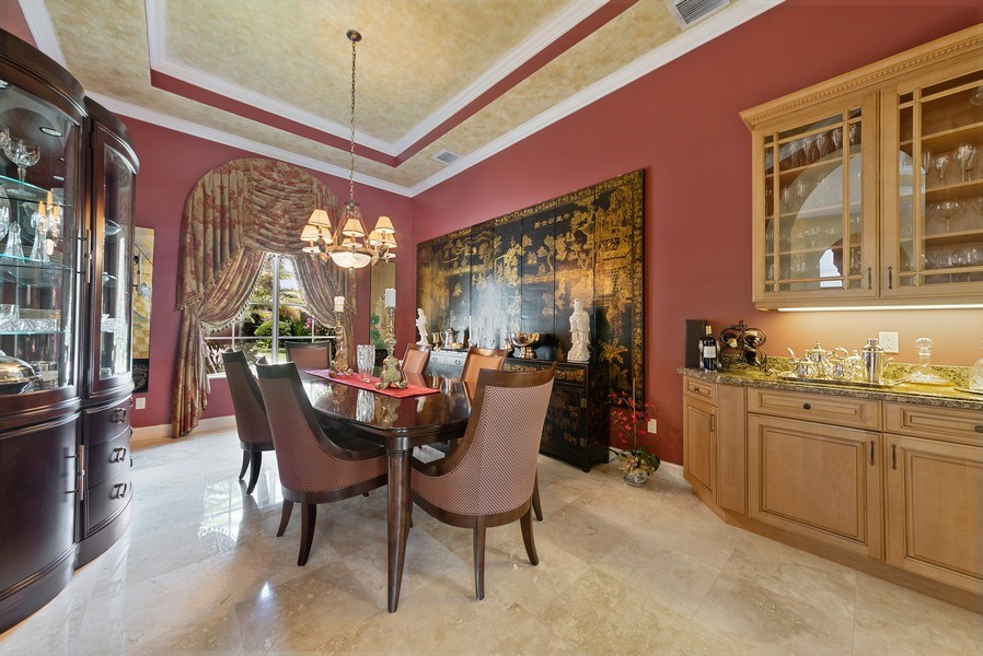 Real Estate Photography - 939 Hyacinth Drive, Delray Beach, FL, 33483 - Dining Room