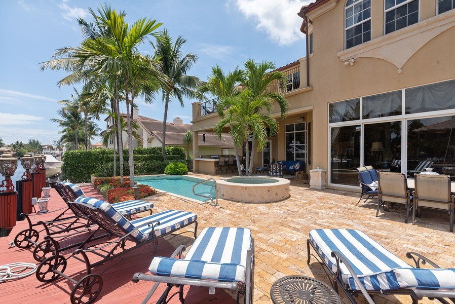 Real Estate Photography - 939 Hyacinth Drive, Delray Beach, FL, 33483 - Sundeck