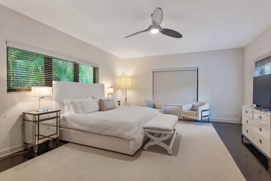 Real Estate Photography - 641 Island Road, Miami, FL, 33137 - Primary Bedroom