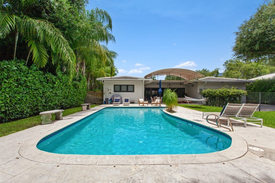Real Estate Photography - 641 Island Road, Miami, FL, 33137 - Pool