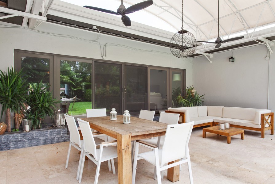 Real Estate Photography - 641 Island Road, Miami, FL, 33137 - Patio