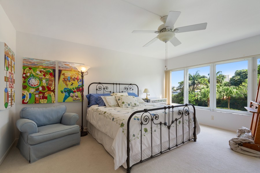 Real Estate Photography - 701 E. Camino Real, #2B, Boca Raton, FL, 33432 - Primary Bedroom