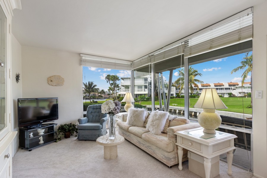 Real Estate Photography - 1221 Hillsboro Mile, #28A, Hillsboro Beach, FL, 33062 - Living Room