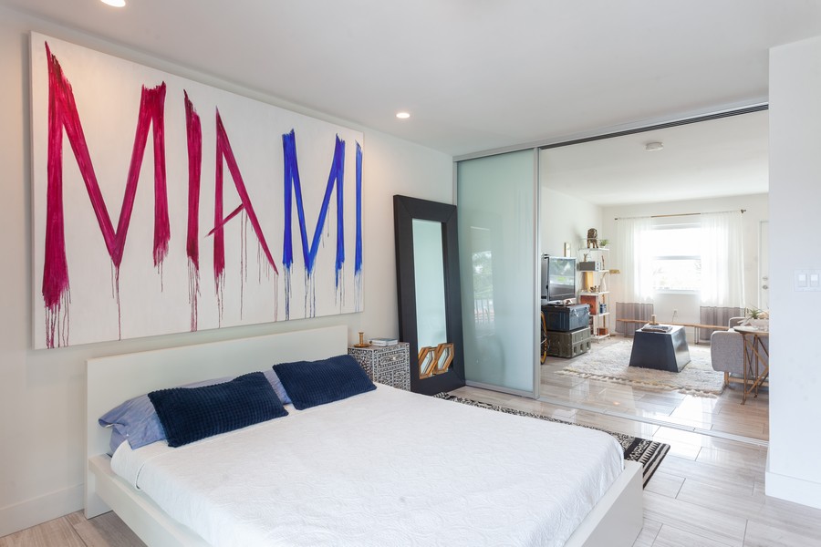 Real Estate Photography - 363 Washington Avenue, #42, Miami Beach, FL, 33139 - Bedroom