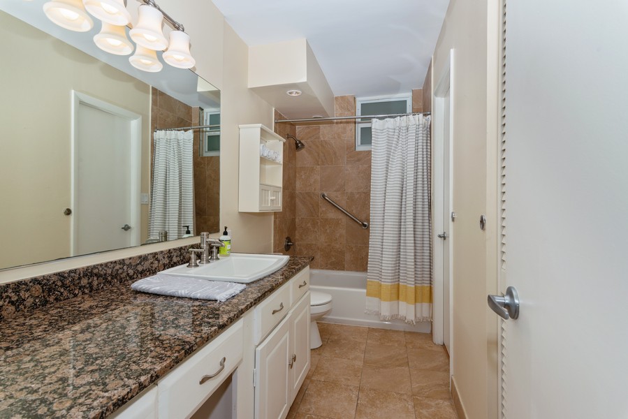 Real Estate Photography - 1670 Lincoln Court, #3D, Miami Beach, FL, 33139 - Primary Bathroom