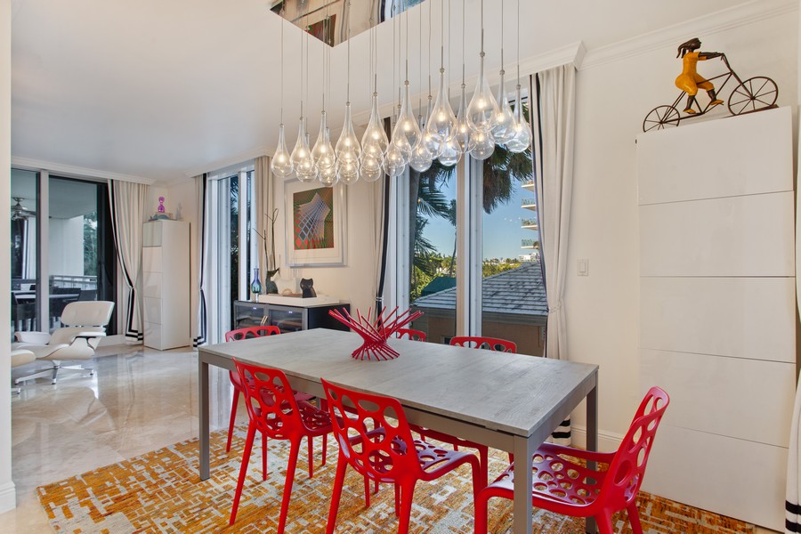 Real Estate Photography - 430 Grand Bay Drive, #202, Key Biscayne, FL, 33149 - Breakfast Area