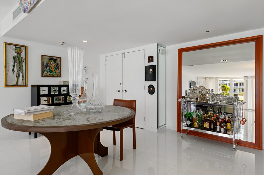 Real Estate Photography - 100 Sunrise Avenue, #218, Palm Beach, FL, 33480 - Dining Room