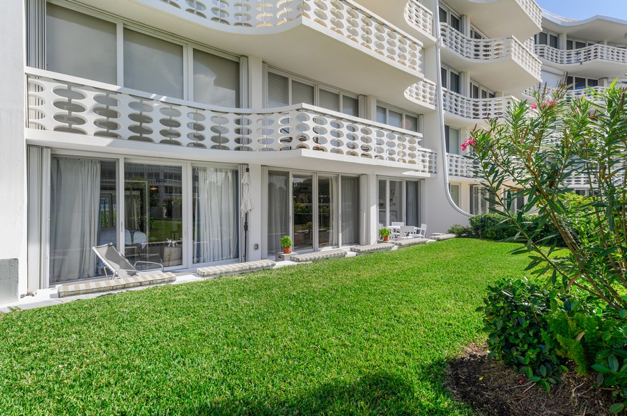 Real Estate Photography - 100 Sunrise Avenue, #218, Palm Beach, FL, 33480 - Rear View