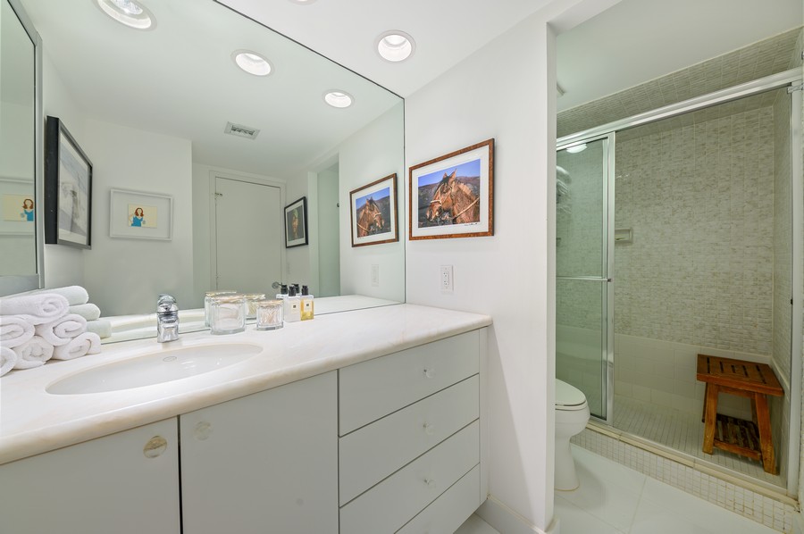 Real Estate Photography - 100 Sunrise Avenue, #218, Palm Beach, FL, 33480 - Bathroom