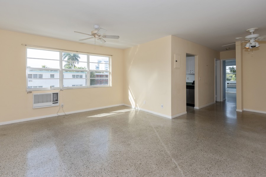 Real Estate Photography - 624 Orton Avenue, #11, Ft. Lauderdale, FL, 33304 - Living Room