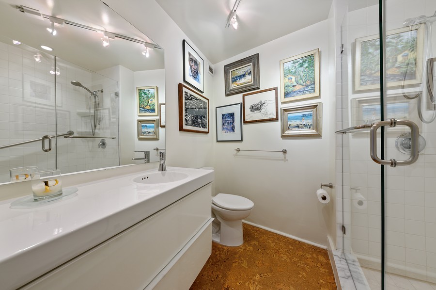 Real Estate Photography - 44 Cocoanut Row, #121B, Palm Beach, FL, 33480 - Primary Bathroom