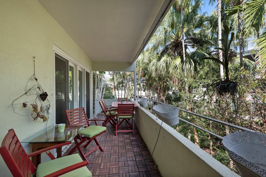 Real Estate Photography - 1000 SE 4th Street, 227, Ft Lauderdale, FL, 33301 - Patio