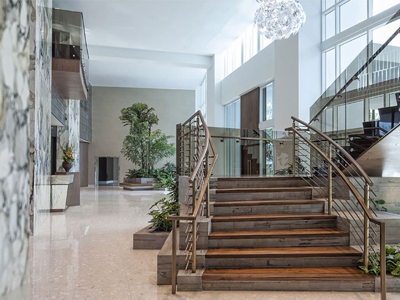 Real Estate Photography - 2020 N. Bayshore Drive, #2502, Miami, FL, 33137 - The Lobby