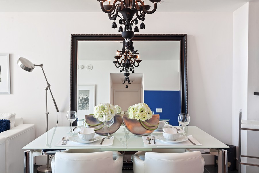 Real Estate Photography - 253 NE 2nd Street, #2403, Miami, FL, 33132 - Dining Room