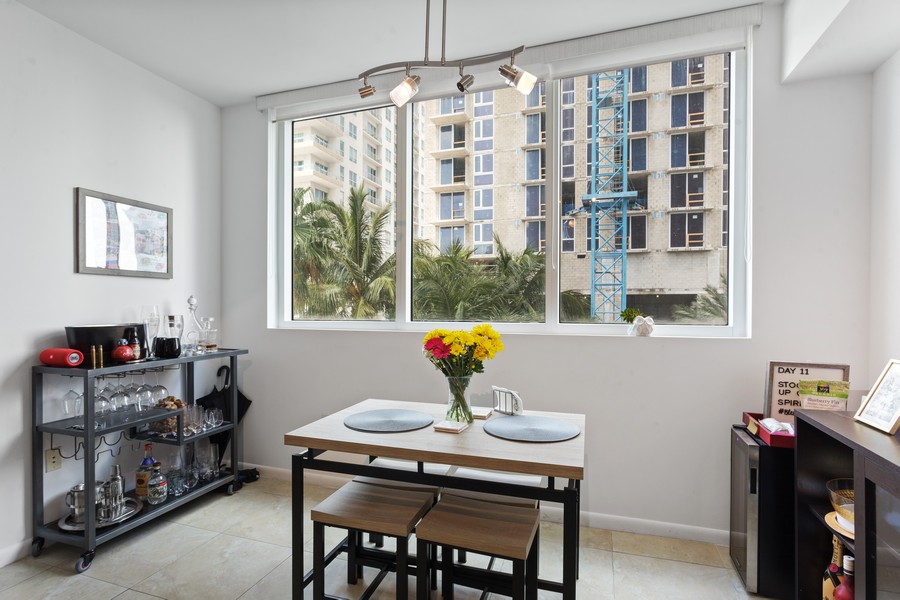 Real Estate Photography - 253 NE 2nd Street 1108, Miami, FL, 33132 - Dining Room