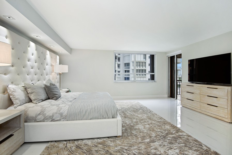 Real Estate Photography - 10175 Collins Ave. #508, Bal Harbour, FL, 33154 - Primary Bedroom