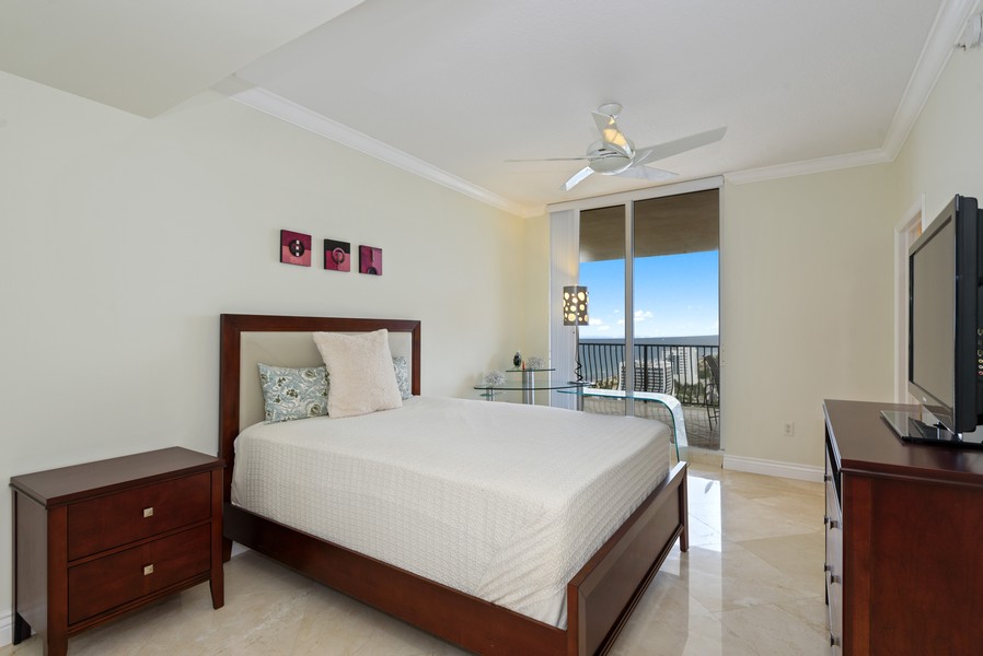 Real Estate Photography - 100 S Birch Rd 2504E, Fort Lauderdale, FL, 33316 - Bedroom