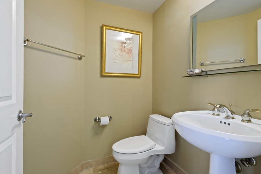 Real Estate Photography - 100 S Birch Rd 2504E, Fort Lauderdale, FL, 33316 - Half Bath