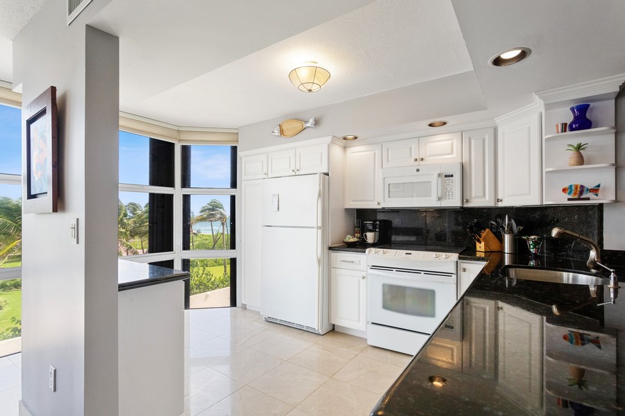 Real Estate Photography - 6423 Collins Ave Apt 307, Miami Beach, FL, 33141 - Kitchen