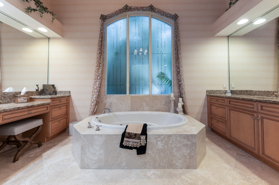 Real Estate Photography - 15904 Double Eagle Trail, Delray Beach, FL, 33446 - Primary Bathroom