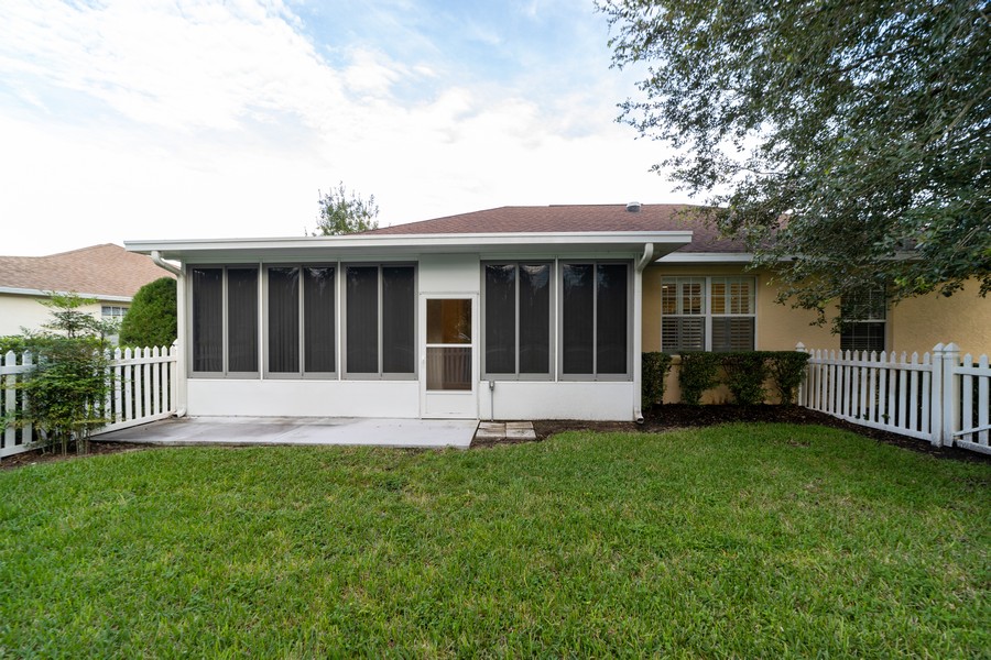 Real Estate Photography - 8800 Southwest 83rd Circle, Ocala, FL, 34481 - Rear View