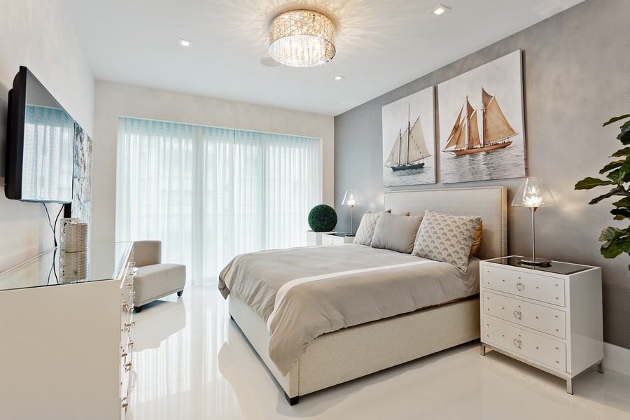 Real Estate Photography - 10101 collins avenue, 15E, Bal Harbour, FL, 33154 - 2nd Bedroom