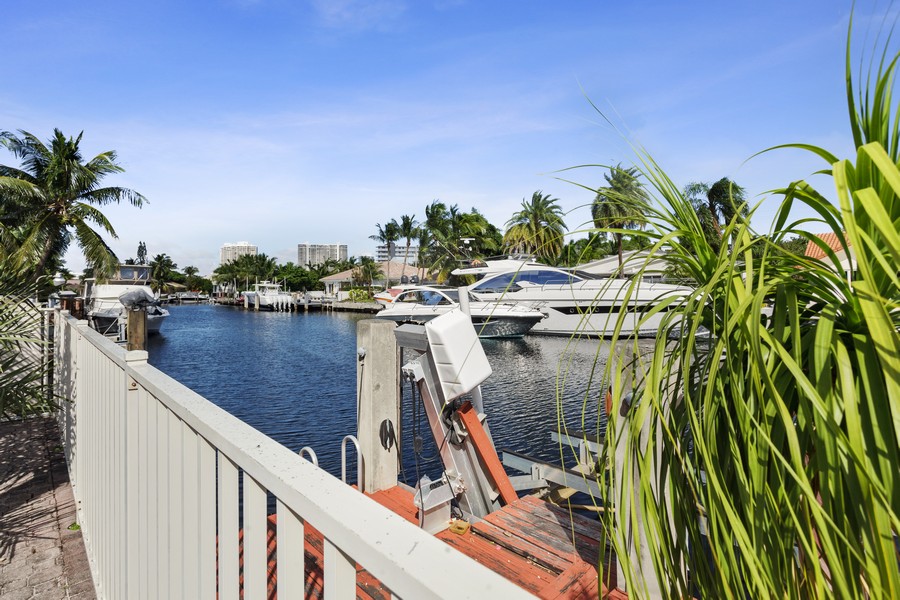Real Estate Photography - 16421 NE 34 Ave, North Miami Beach, FL, 33160 - Dock