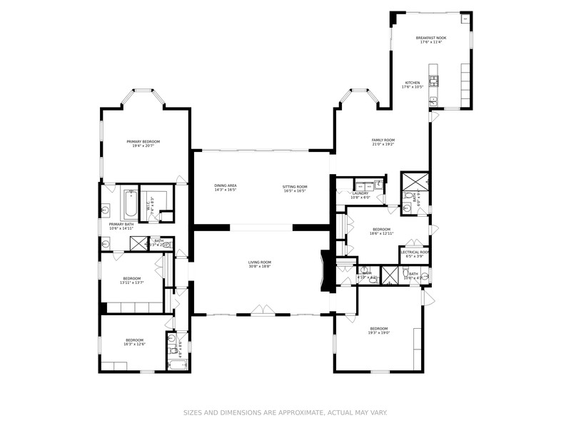 Real Estate Photography - 29 Indian Creek Island Rd, Indian Creek, FL, 33154 - Floor Plan