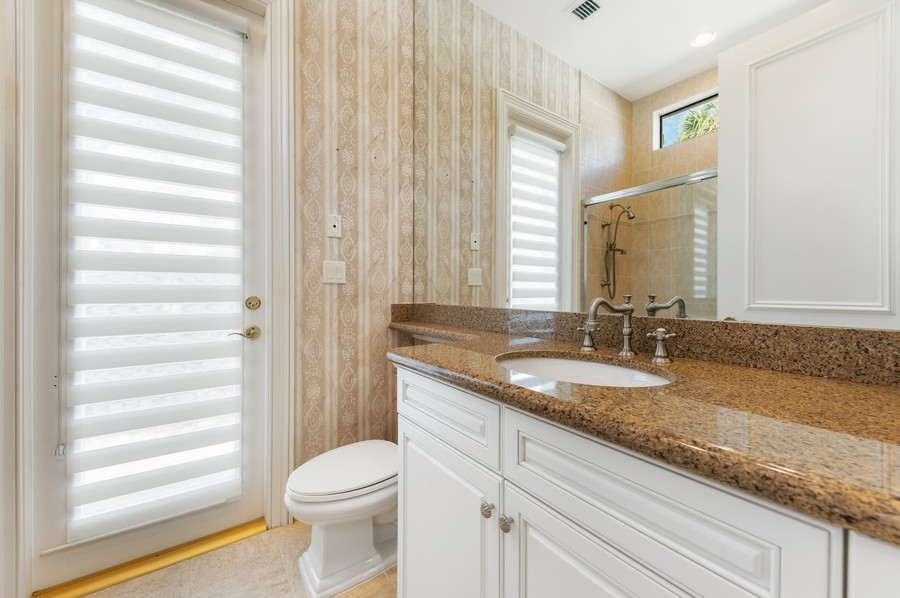 Real Estate Photography - 16020 D'Alene Drive, Delray Beach, FL, 33446 - 2nd Bathroom