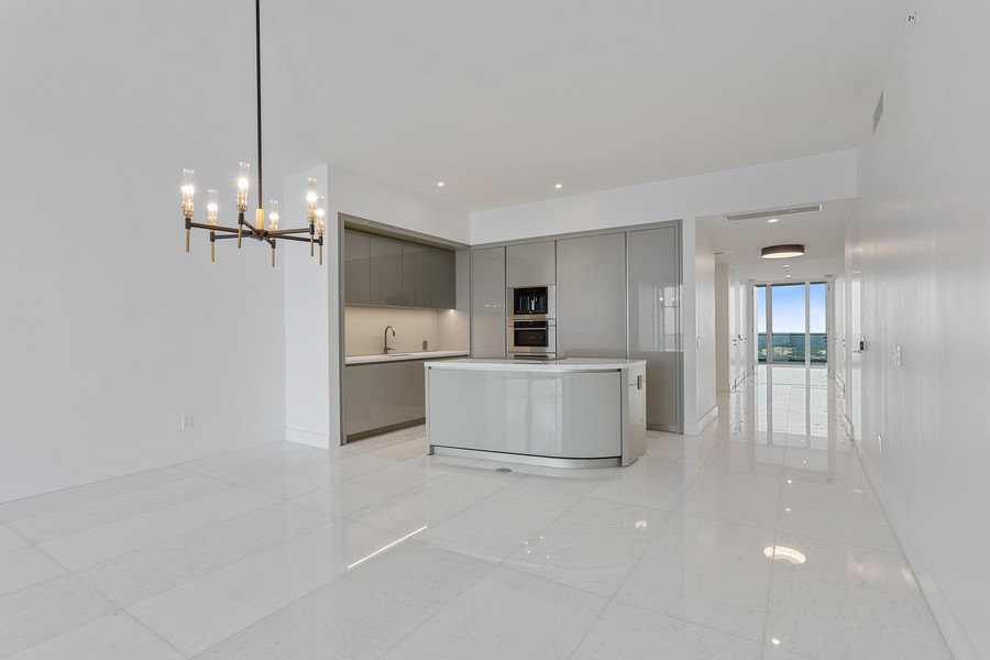 Real Estate Photography - 18975 collins avenue 4602, Sunny Isles Beach, FL, 33160 - Kitchen