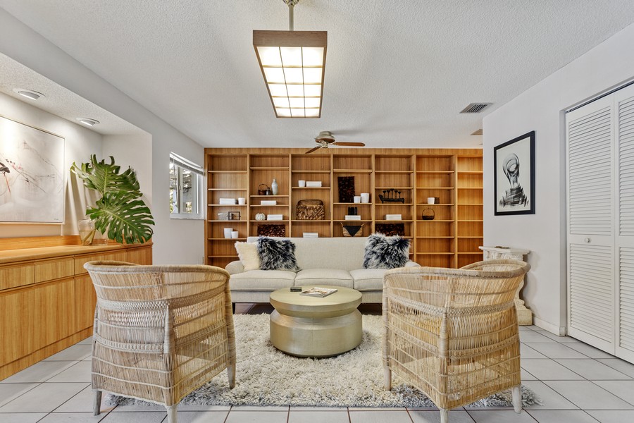 Real Estate Photography - 7800 SW 112 Street, Pinecrest, FL, 33156 - Family Room