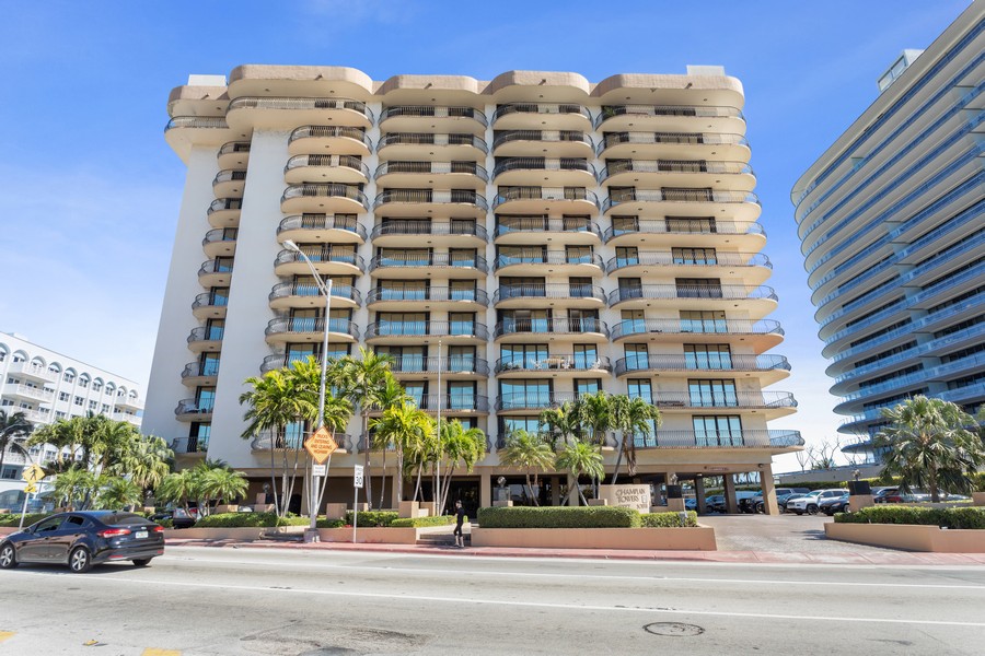 Real Estate Photography - 8777 Collins Ave #606, Surfside, FL, 33154 - Front View