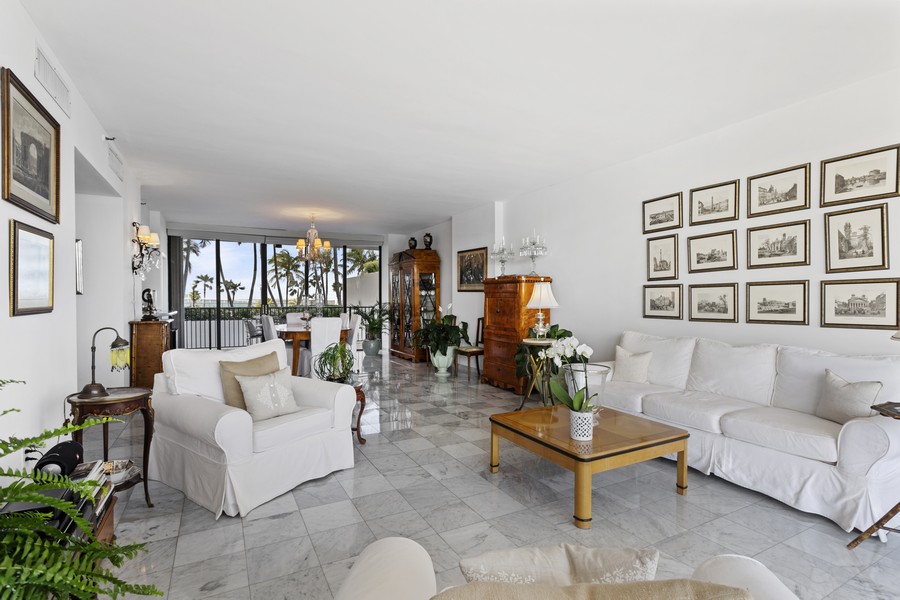 Real Estate Photography - 1000 Venetian Way apt 401, Miami Beach, FL, 33139 - Living Room