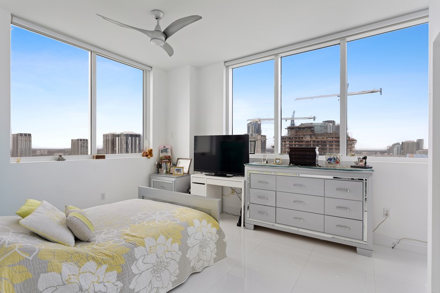 Real Estate Photography - 244 Biscayne blvd #4008, Miami, FL, 33132 - Bedroom
