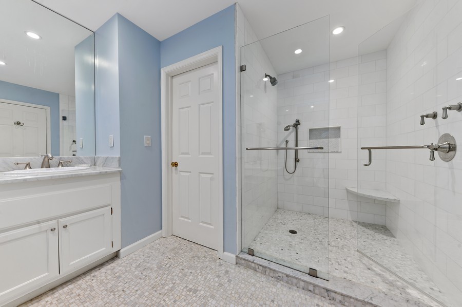 Real Estate Photography - 1171 N Ocean Blvd. 3B-S, Gulf Stream, FL, 33483 - Primary Bathroom