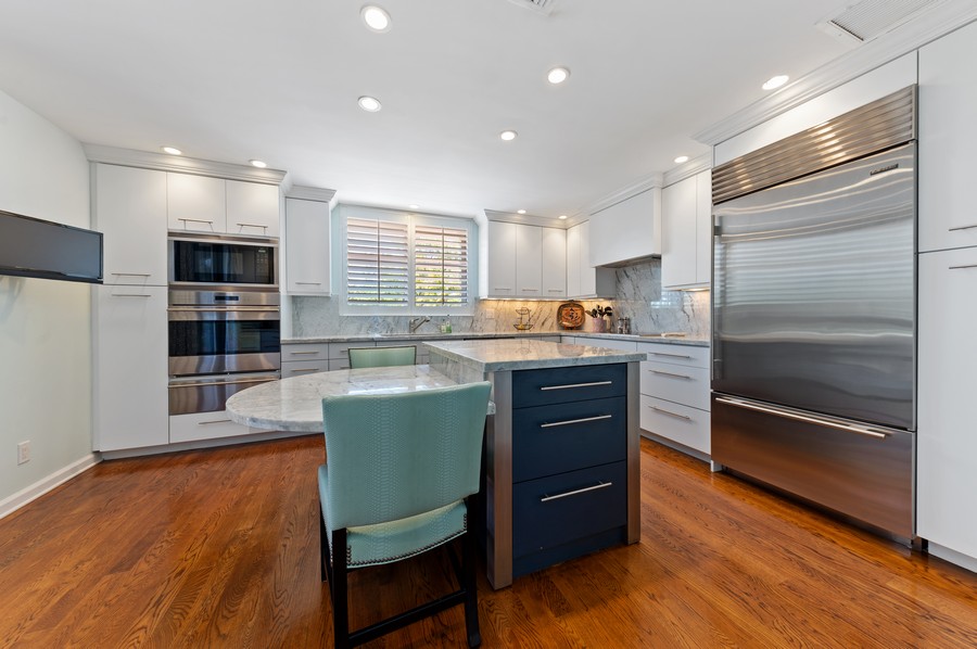 Real Estate Photography - 1171 N Ocean Blvd. 3B-S, Gulf Stream, FL, 33483 - Kitchen / Breakfast Room