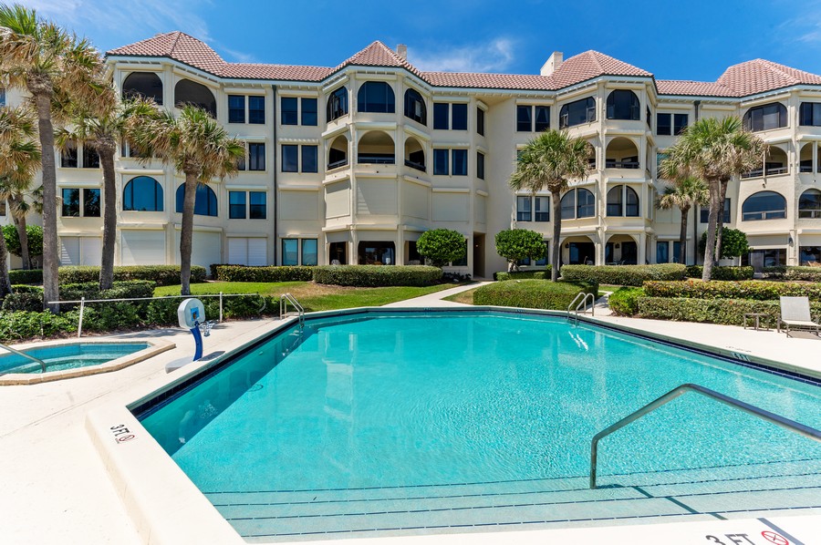 Real Estate Photography - 1171 N Ocean Blvd. 3B-S, Gulf Stream, FL, 33483 - Rear View
