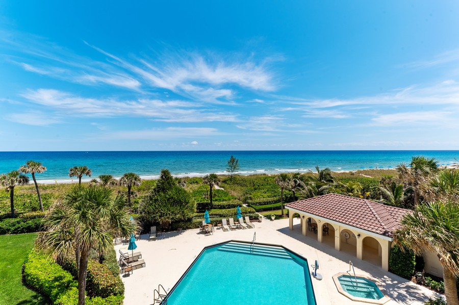 Real Estate Photography - 1171 N Ocean Blvd. 3B-S, Gulf Stream, FL, 33483 - Ocean View