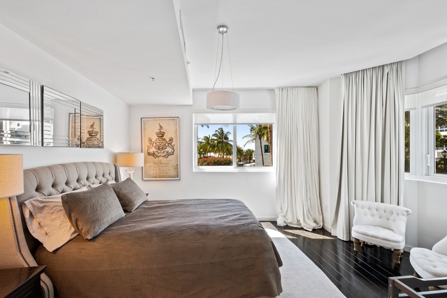 Real Estate Photography - 50 south point dr th1 n, Miami Beach, FL, 33139 - 2nd Bedroom