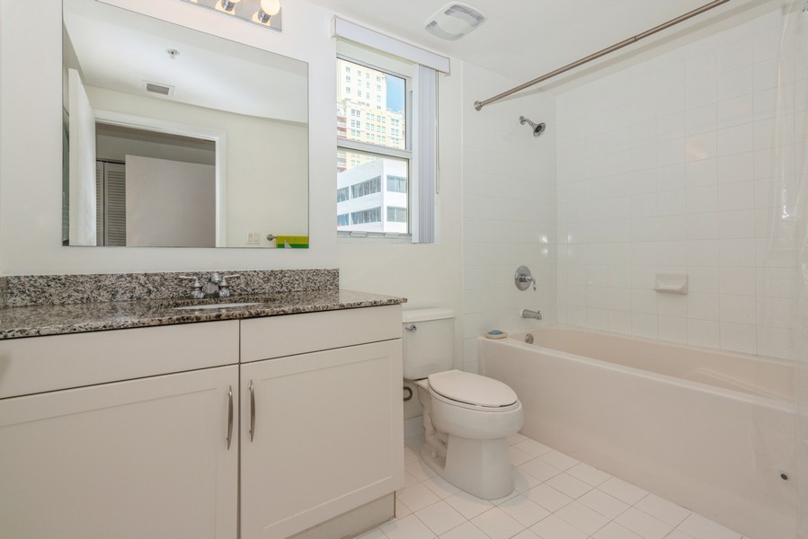 Real Estate Photography - 7285 SW 90th St, Unit D613, Miami, FL, 33156 - Primary Bathroom