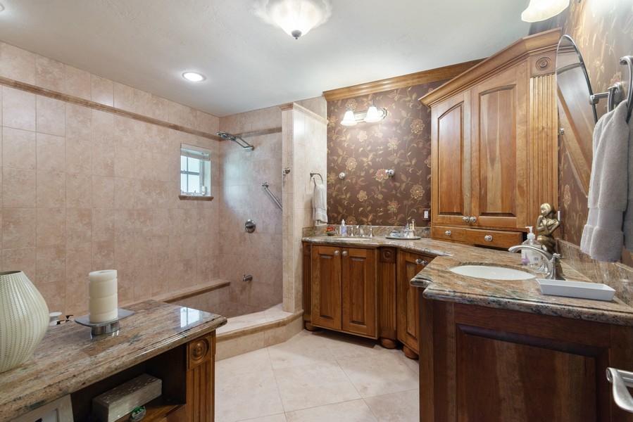 Real Estate Photography - 7721 Sw 180 Terrace, Miami, FL, 33157 - Primary Bathroom