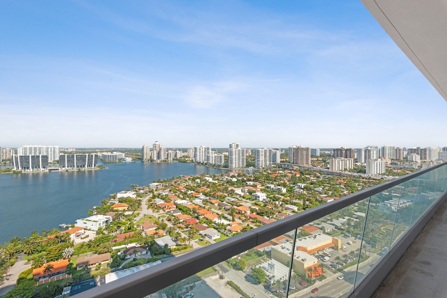 Real Estate Photography - 18501 Collins Ave, #2702, Sunny Isles Beach, FL, 33160 - View