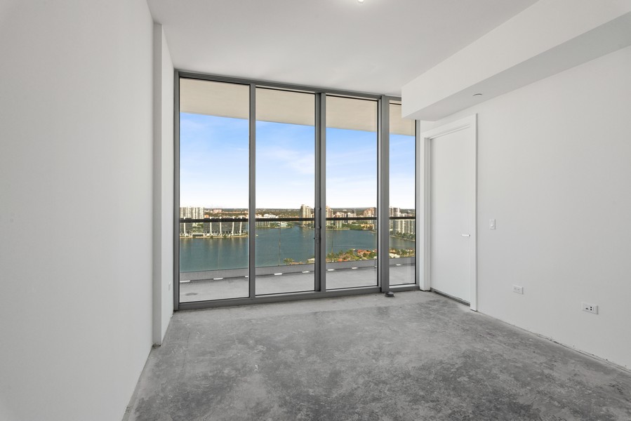 Real Estate Photography - 18501 Collins Ave, #2702, Sunny Isles Beach, FL, 33160 - 2nd Bedroom