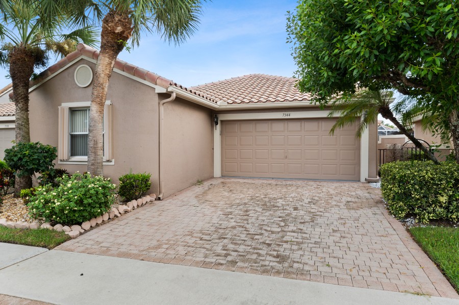 Real Estate Photography - 7344 Chorale Road, Boynton Beach, FL, 33437 - Front View